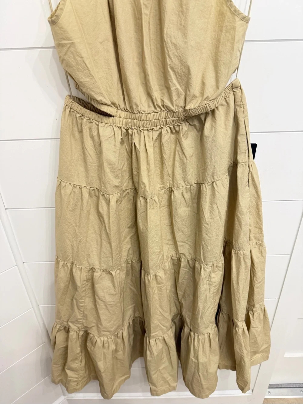 J. Crew Harbour Side-Cutout Midi Dress Size Medium 36854